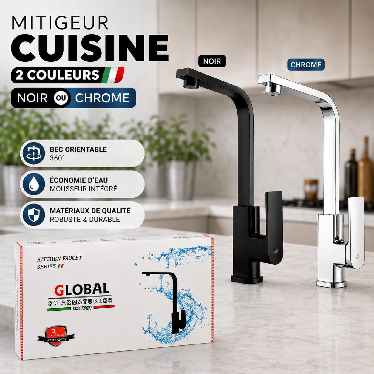 Mitigeur De Cuisine Premium - Image 1 of 3