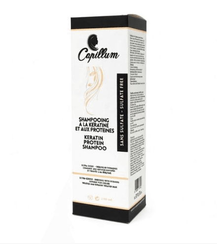 Shampooing À La Kératine & Protéines – Sans Sulfate – Soin Cheveux Réparateur & Fortifiant - Image 1 of 1
