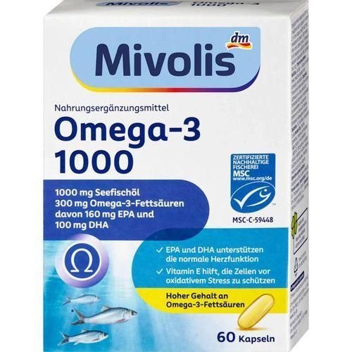 Omega-3 1000 - 60 Capsules - Image 1 of 1
