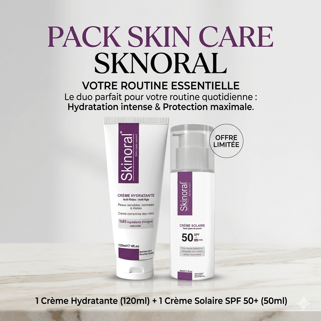 Pack Skinoral Creme Solaire 50+ Spf + Creme Hydratante Anti Age - Image 1 of 1