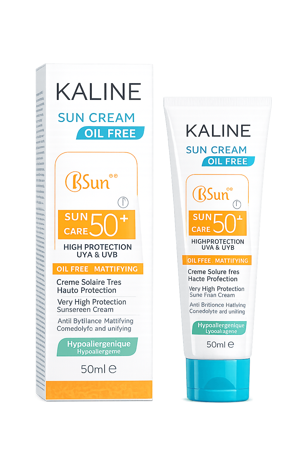 Crème Solaire Spf 50+ Anti-brillance – Haute Protection Quotidienne - Image 1 of 1
