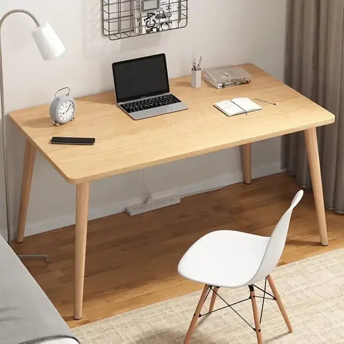 Bureau D'étude Pour Enfant, Mdf, 100 X 50 X 74 Cm - Design Moderne Bureau - Image 1 of 3