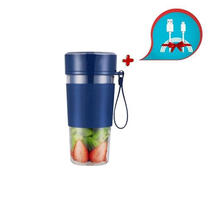 Mixeur Portable - Mini Blender - Sans Fil - Couleur Aléatoire - Image 1 of 4