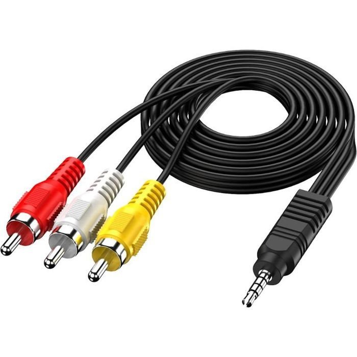 Câble Av Vers Rca Pour Transmission Audio Et Vidéo - Image 1 of 4