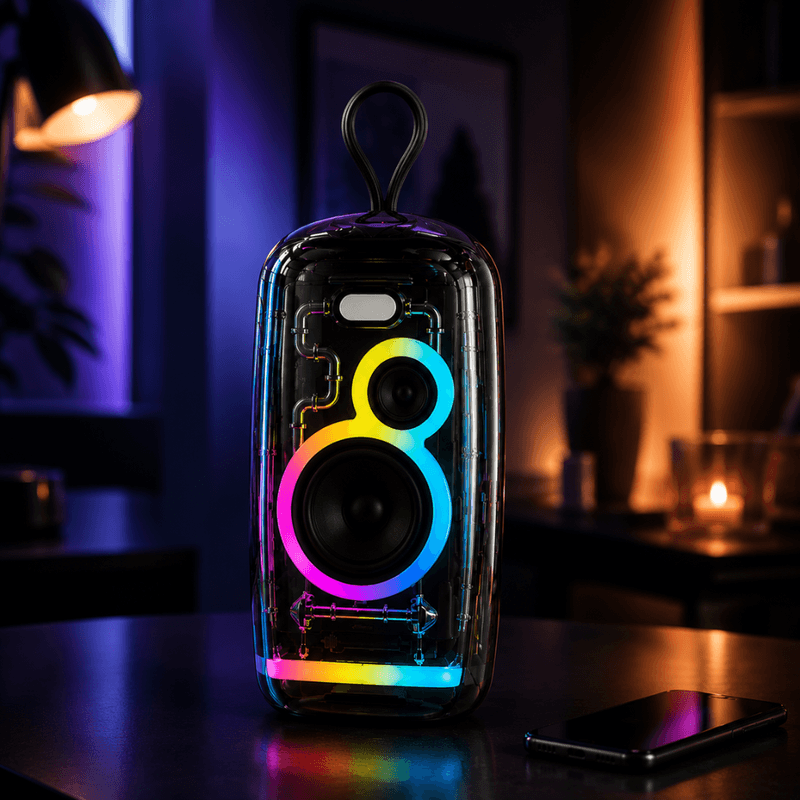 Enceinte Bluetooth Portable Rgb – Box-10 Couleur Aléatoire - Image 1 of 4