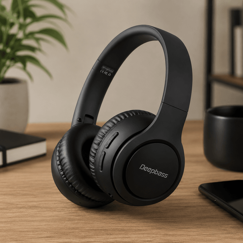 Casque Audio Sans Fil Deepbass R12  - Image 1 of 4