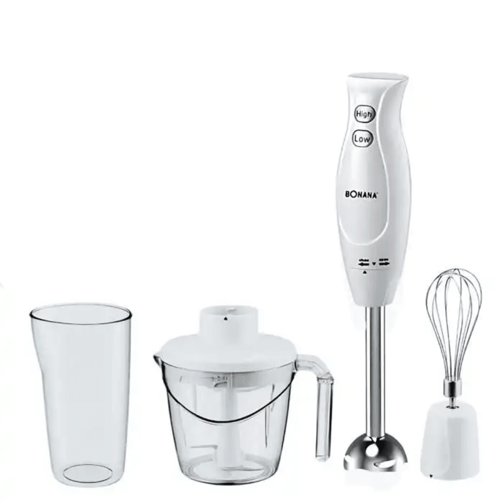 Robot Mixeur Plongeant 4 En 1 – 500w – 2 Vitesses - Image 1 of 3