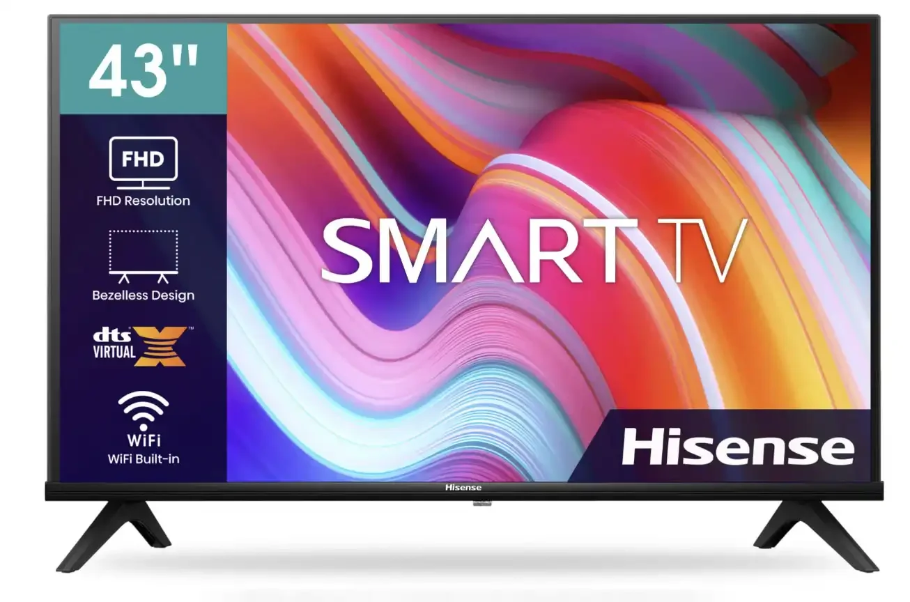Smart TV 43" - 43A4K - Full HD - Wi-Fi intégré - Image 1 of 1