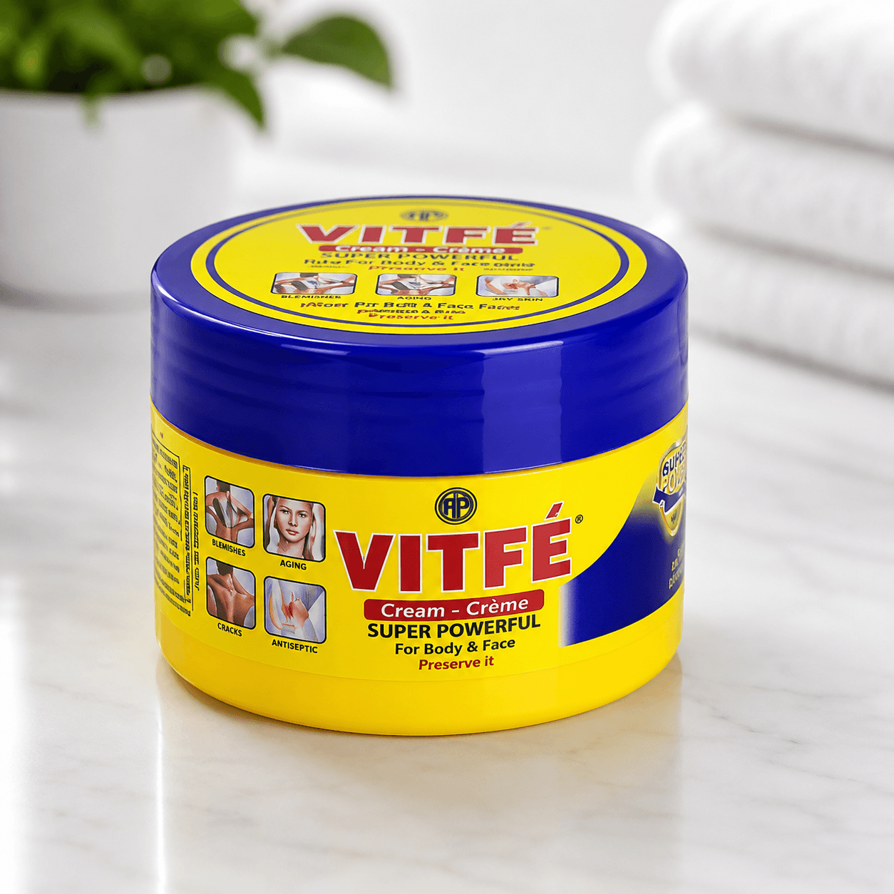 Crème Vitfé Super Powerful – Soin Multi-usage Pour Le Corps & Le Visage - Image 1 of 2