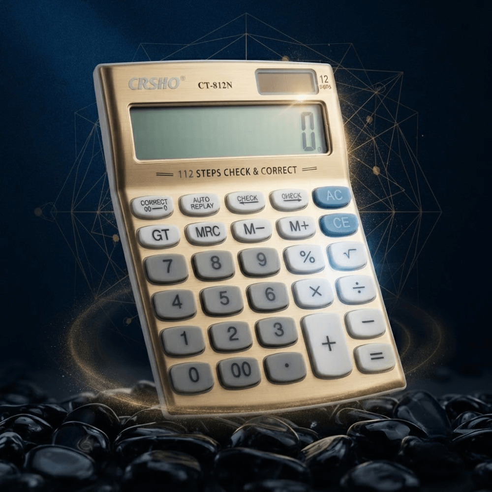 Calculatrice De Bureau Professionnelle – Grand Écran Lcd - Image 1 of 3