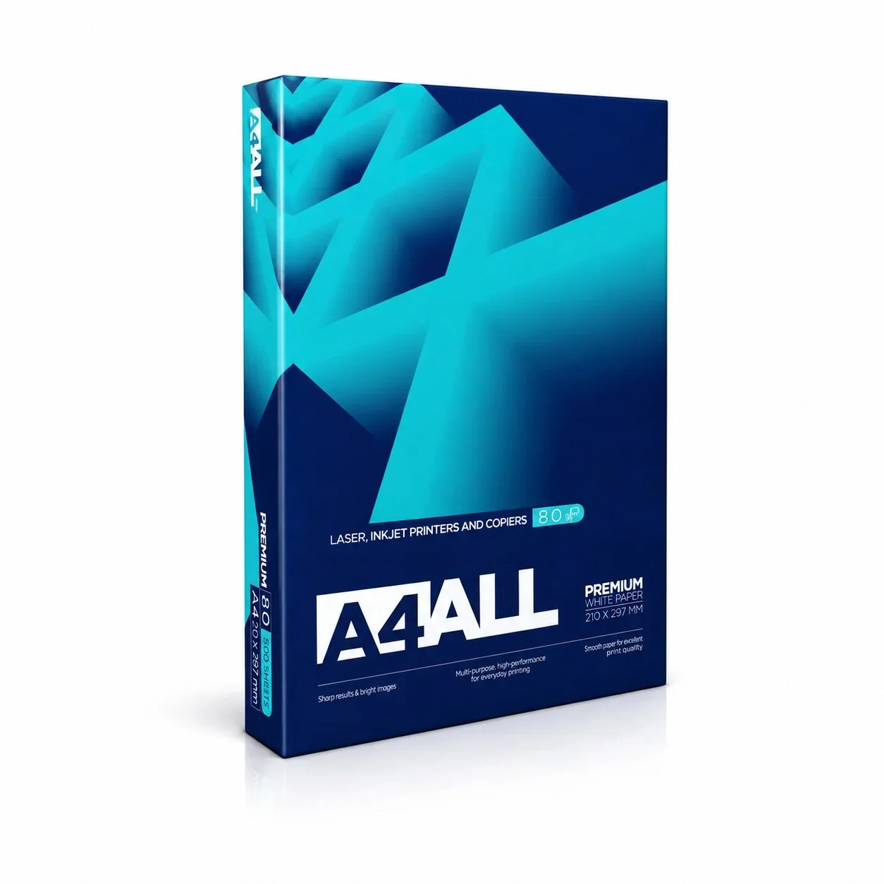 Ramette De Papier A4all A4 80g – 500 Feuilles - Image 1 of 1