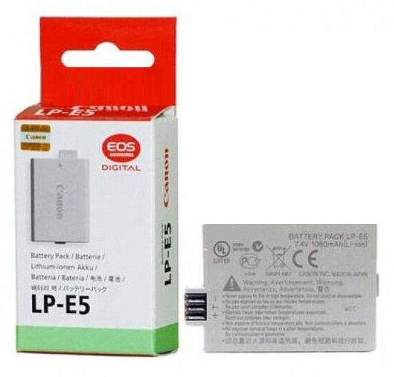 Batterie Remplacement Lp-e5 Pour Appareils Photo Numériques Lp-e5 - Image 1 of 1