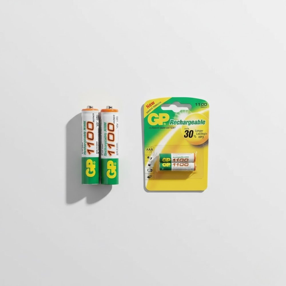 Lot de 2 Piles Rechargeables AAA 1100 mAh – 1,2 V - Image 1 of 6