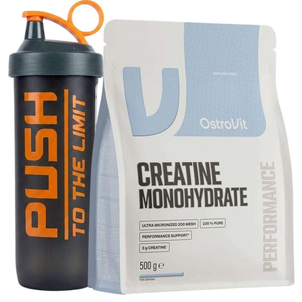 Pack Créatine Monohydrate + Shaker 600 Ml | Créatine Pure - Image 1 of 3