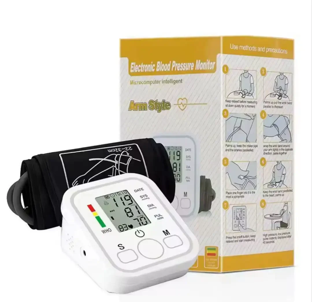 Tensiomètre Électronique De Bras Automatique Avec Écran Lcd Et Recharge Usb - Image 1 of 1