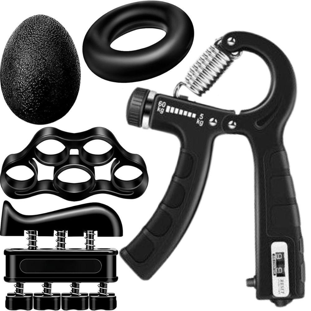 Kit Grip Strength 5 Accessoires | Entraînement Mains, Doigts & Avant-bras - Image 1 of 4