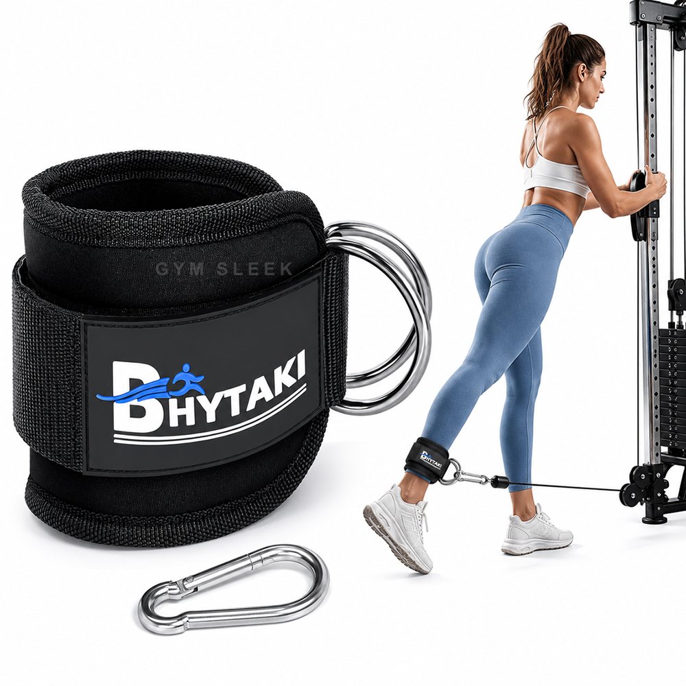 Sangle De Cheville Réglable Pour Musculation Avec Mousqueton Accessoires Fitness Pour Fessiers Jambes Et Hanches Kick Back Glutes - Image 1 of 8