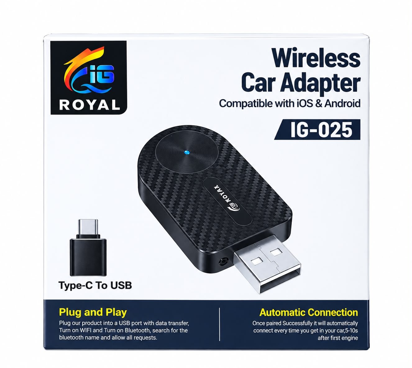 Wireless Car Adapter Ig-025 - Image 1 of 1