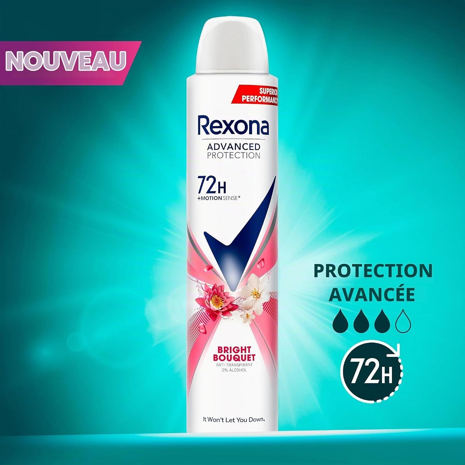 Déodorant Spray Advanced Protection 72h - Bright Bouquet - Image 1 of 3