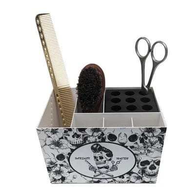 Boîte De Rangement Pour Coiffeur : Brosses À Cheveux, Des Peignes, Des Ciseaux - Image 1 of 3