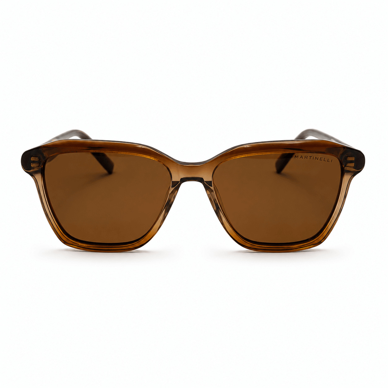 Lunettes De Soleil Papillon Marron Transparent - Image 1 of 4