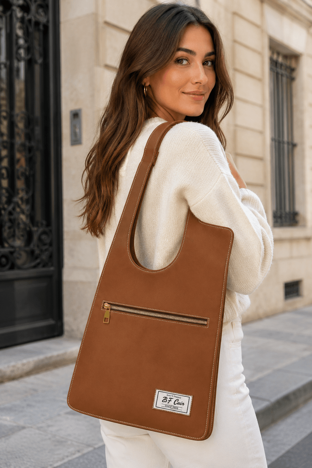 Sac Cabas En Cuir - Image 1 of 2