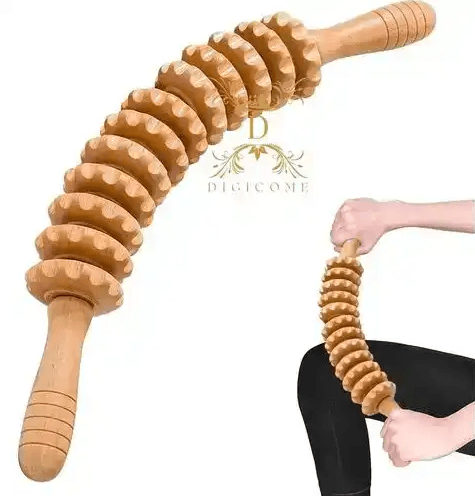 Outil De Massage Manuel En Bois Pour Madero Thérapie - Marque Couleur Design Aléatoire - Image 1 of 4