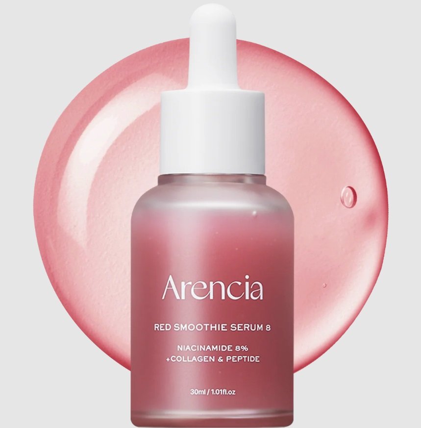 Red Smoothie Serum 8 , Niacinamide 8% + Collagen & Peptide - Image 1 of 7