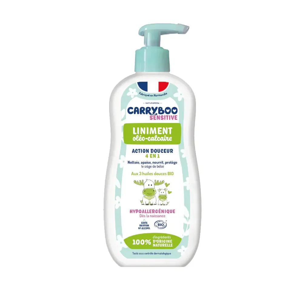 Carryboo Liniment Oléo-calcaire 450 Ml Soin Change Bébé Naturel Nettoie Protège Siège - Image 1 of 1
