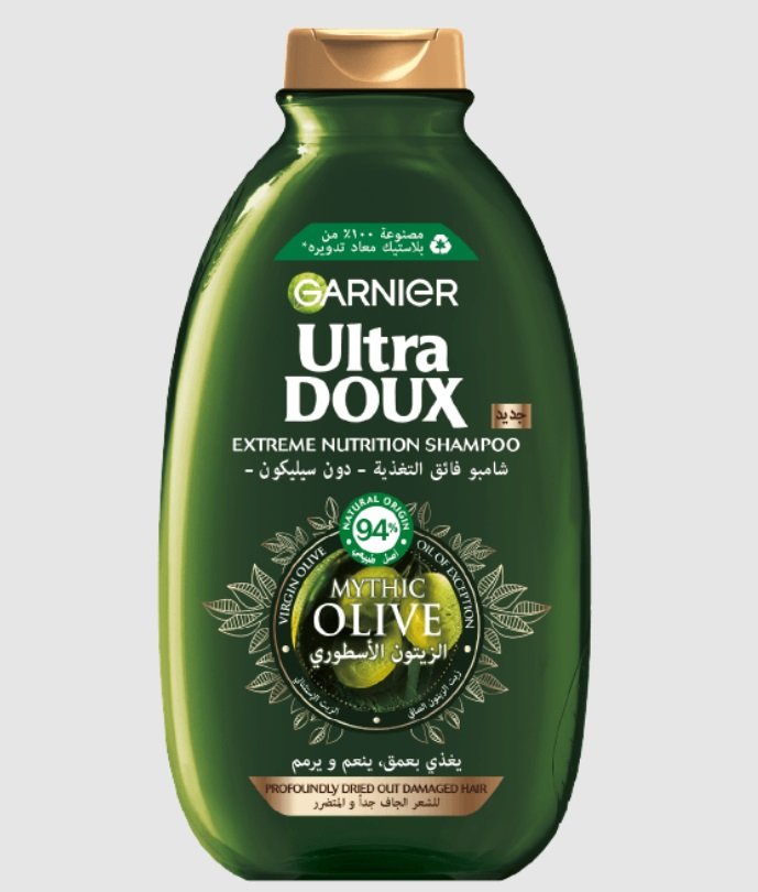Garnier Ultra Doux Shampoing Nourrissant Olive Mythique - Image 1 of 2
