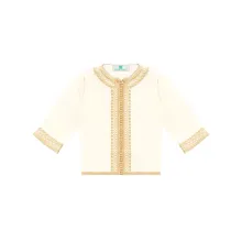 Jabador pour enfant avec selham - beige thumbnail 3