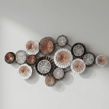 Décoration Murale En Métal Design Cercles thumbnail 1