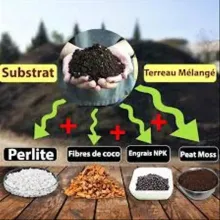 Substrate Terreau Végétal Bio Organique 70 Litre thumbnail 4