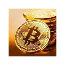 Bitcoin 1 Pièce De Monnaie Souvenir Créatif Cadeau Devise thumbnail 1