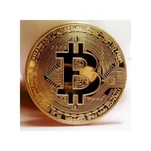 Bitcoin 1 Pièce De Monnaie Souvenir Créatif Cadeau Devise thumbnail 2