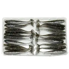 Lot De 10 Leurres Souples En Forme De Poisson, 7 Cm/2 G, Pour La Pêche thumbnail 2