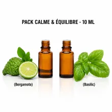Pack 2 Huiles Aromatiques – Bergamote & Basilic thumbnail 1