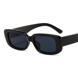 Lunettes de Soleil Rétro Rectangulaires