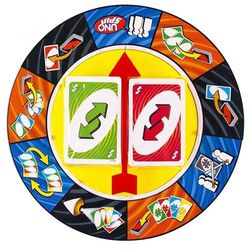 Jeu de Cartes UNO Spin avec Plateau – Jeu de Société Familial