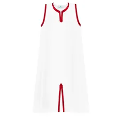Jellaba Rouge Rubis pour fille