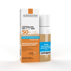 Anthelios Crème Fondante Uvmune 400 + Eau Thermale 50ml Offerte
