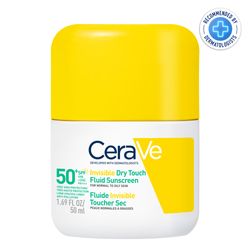 Fluide Invisible Toucher Sec Spf50+ | Peau Normale À Grasses | Tendance Acnéique 
