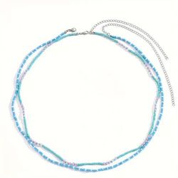 2 Chaîne De Ventre Ciel & Pink À La Mode, Chaine De Taille Pour Femme