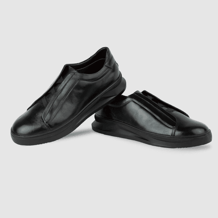 Skiller: Sneakers -Cuir thumbnail 3