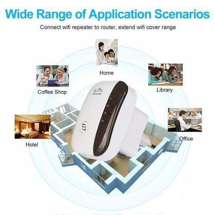 Répéteur WiFi sans fil pour PC, 300Mbps, extension WiFi, amplificateur, booster thumbnail 4