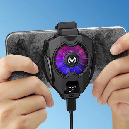 Refroidisseur de téléphone portable avec pince arrière thumbnail 1