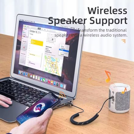 Adaptateur USB Bluetooth, câble dongle pour voiture, jack 3.5mm, récepteur de musique audio pour haut-parleur, 5.0 thumbnail 4