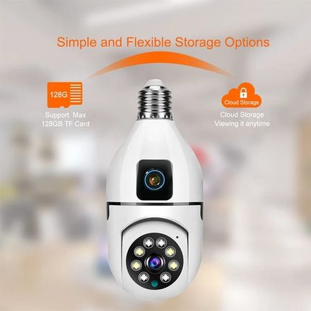 Caméra de vidéosurveillance intelligente sans fil, WiFi, V380 Pro, 1080P thumbnail 4