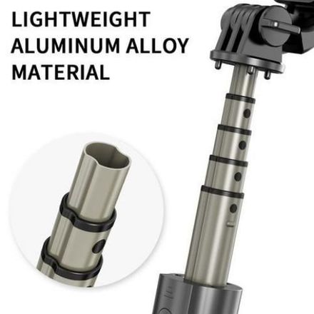 Tripod Selfie Stick Aluminum Alloy Foldable Bluetooth thumbnail 2