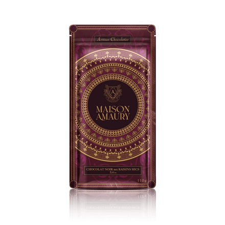 Tablette Chocolat Noir Aux Raisins Secs thumbnail 2